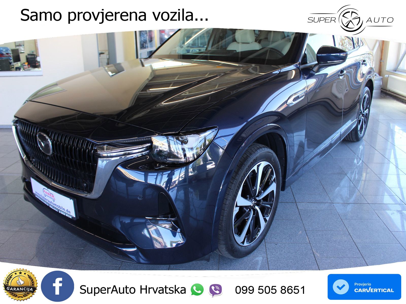 Mazda CX-60 3.3 e-Skyactiv D (254 KS) AWD Automatic