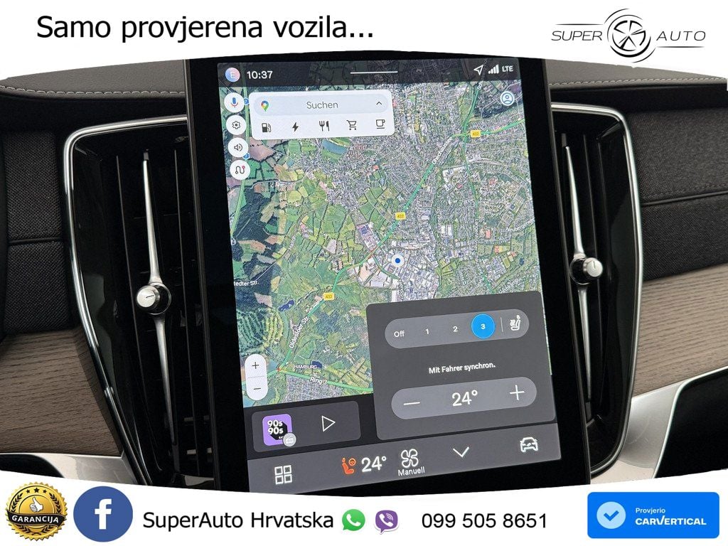 Volvo XC90 2.0 T8 AWD Automatic ACC+HEAD+4xGR SJED+360+PANO