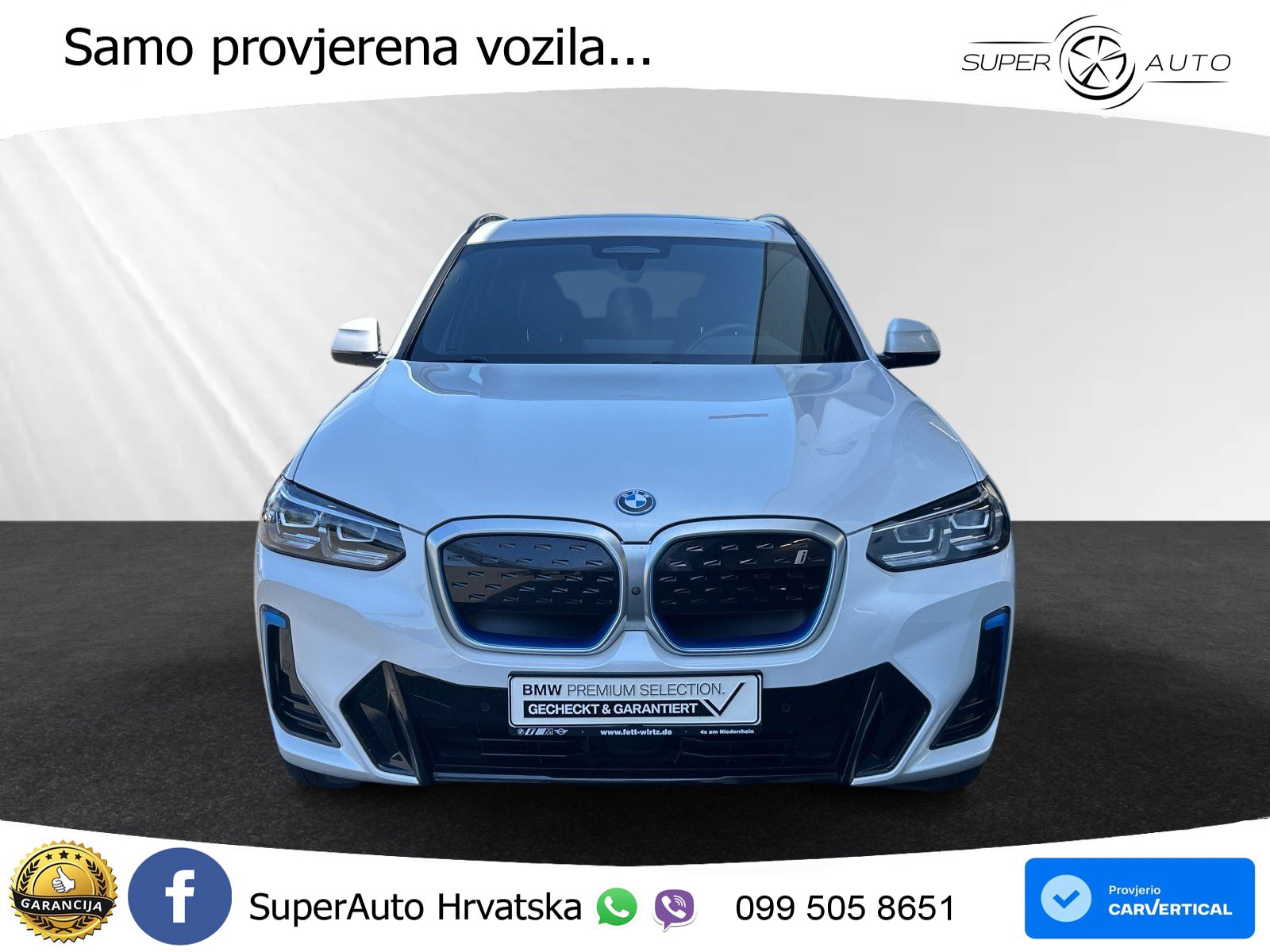 BMW iX3 80 kWh (286 KS)
