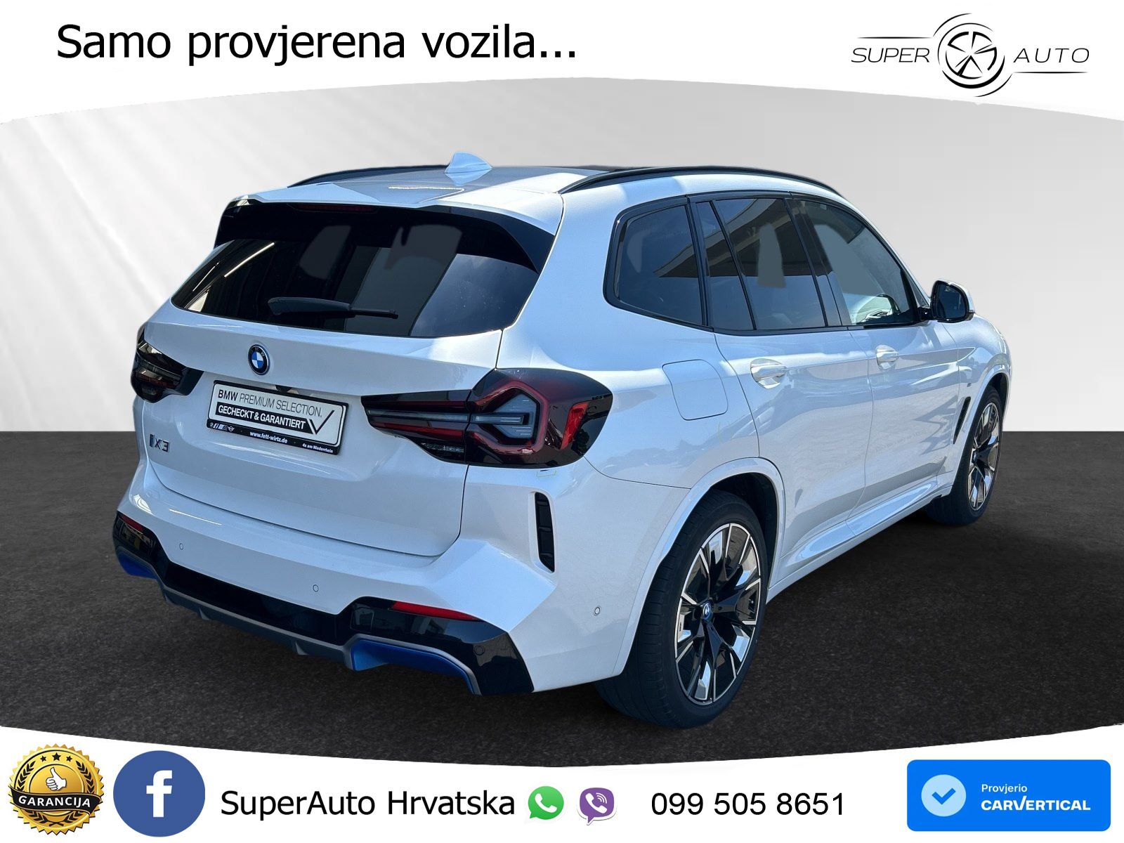 BMW iX3 80 kWh (286 KS)