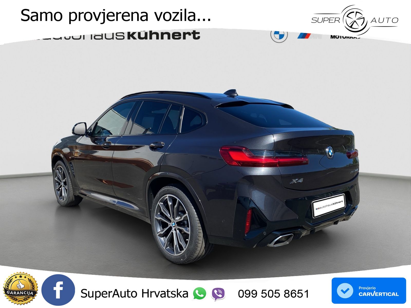 BMW X4 30d (286 KS) xDrive Steptronic M Sport LED+GR SJED+ACC