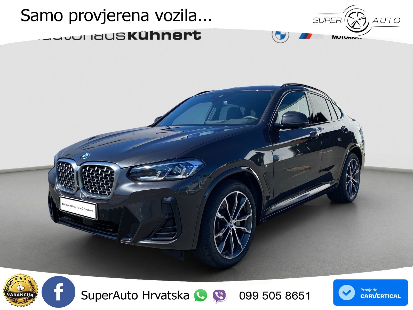BMW X4 30d (286 KS) xDrive Steptronic M Sport LED+GR SJED+ACC