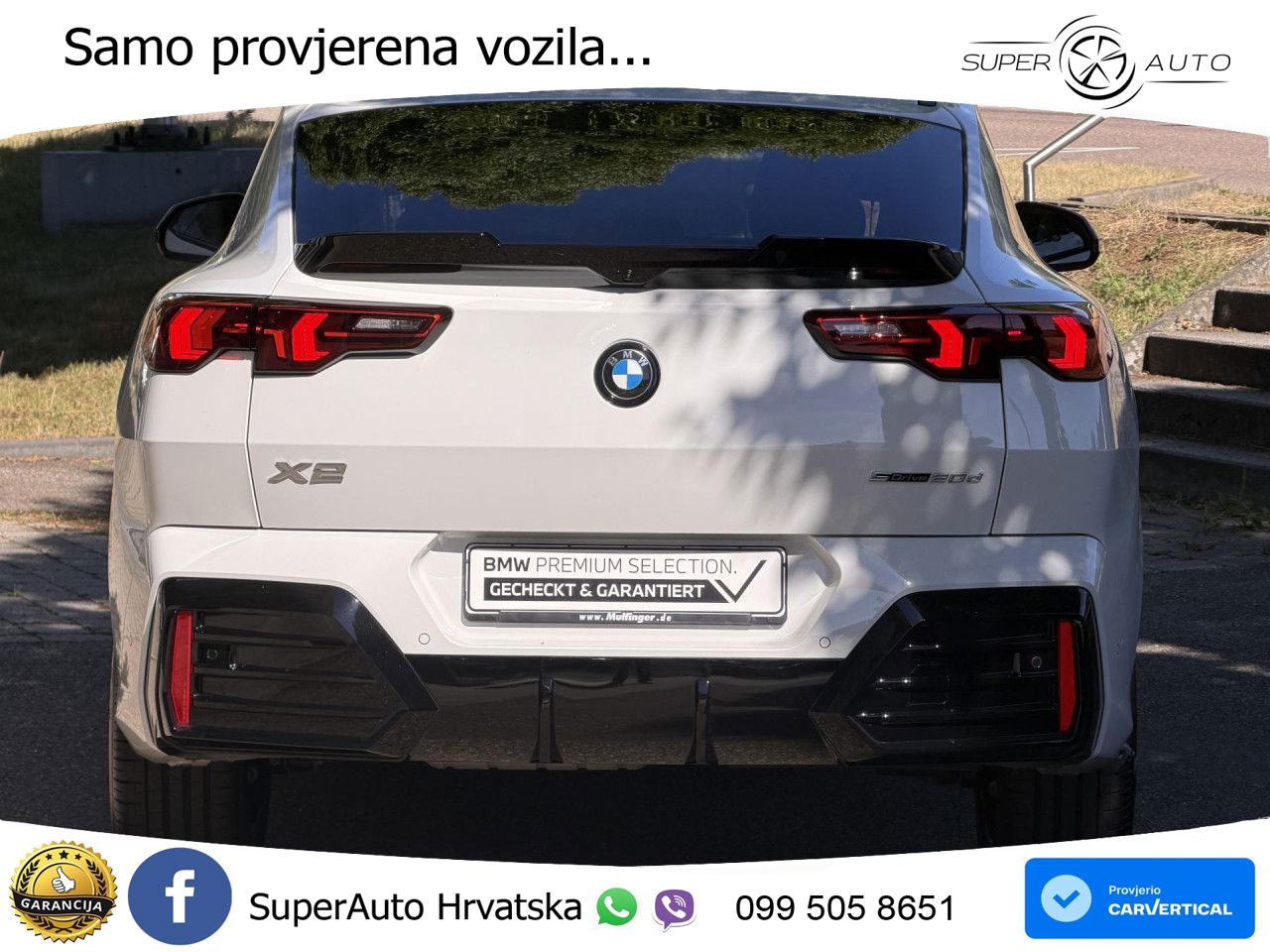 BMW X2 sDrive18d Steptronic M Sport LED+GR SJED+ACC