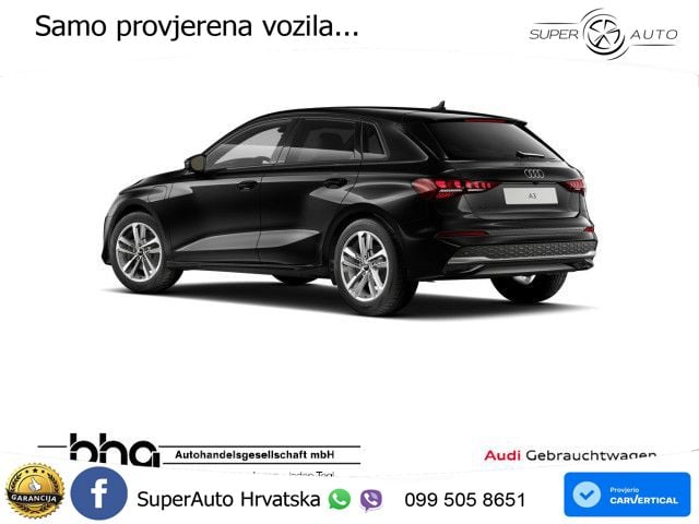Audi A3 40 TFSIe (204 KS) S tronic advanced LED+GR SJED+ACC