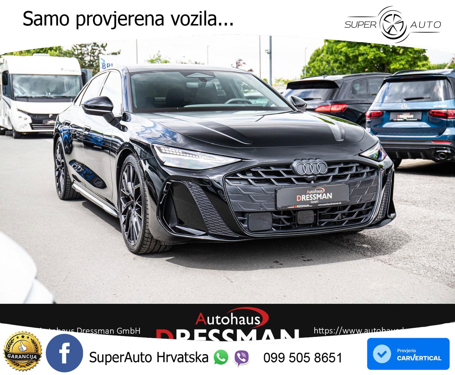 Audi A6 3.0 TFSI V6 (367 KS) quattro S tronic S line LED+GR SJED+ACC