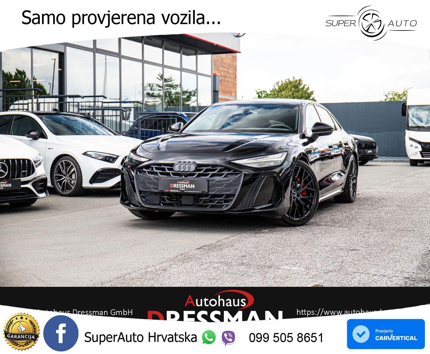 Audi A6 3.0 TFSI V6 (367 KS) quattro S tronic S line LED+GR SJED+ACC