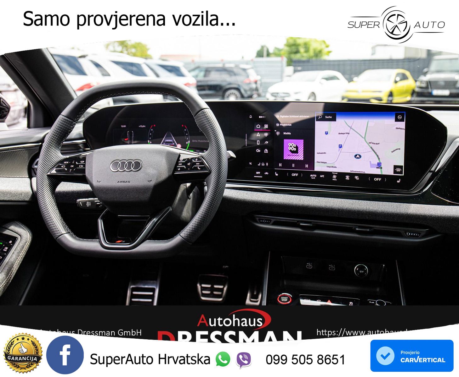 Audi A6 3.0 TFSI V6 (367 KS) quattro S tronic S line LED+GR SJED+ACC