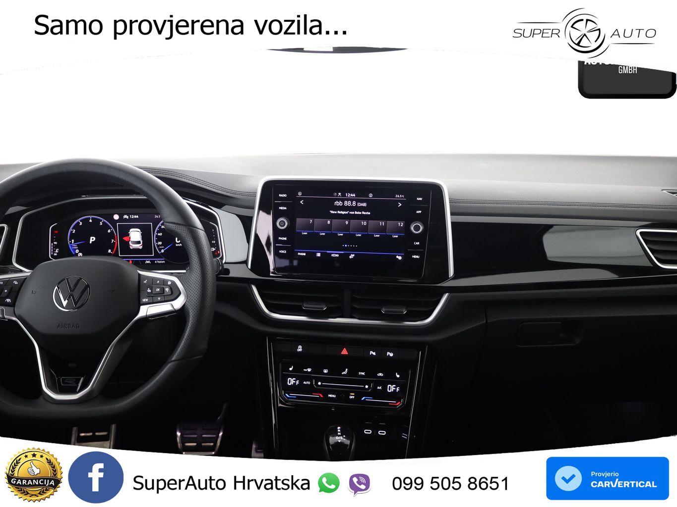 Volkswagen T-Roc 1.5 TSI (150 KS) DSG LED+GR SJED+ACC
