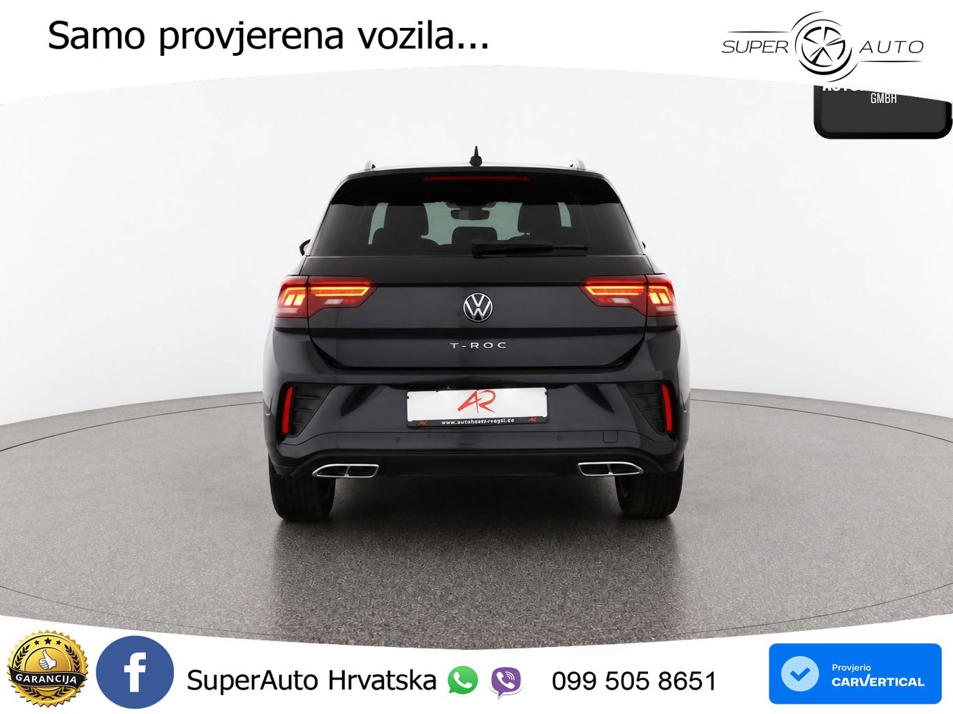 Volkswagen T-Roc 1.5 TSI (150 KS) DSG LED+GR SJED+ACC