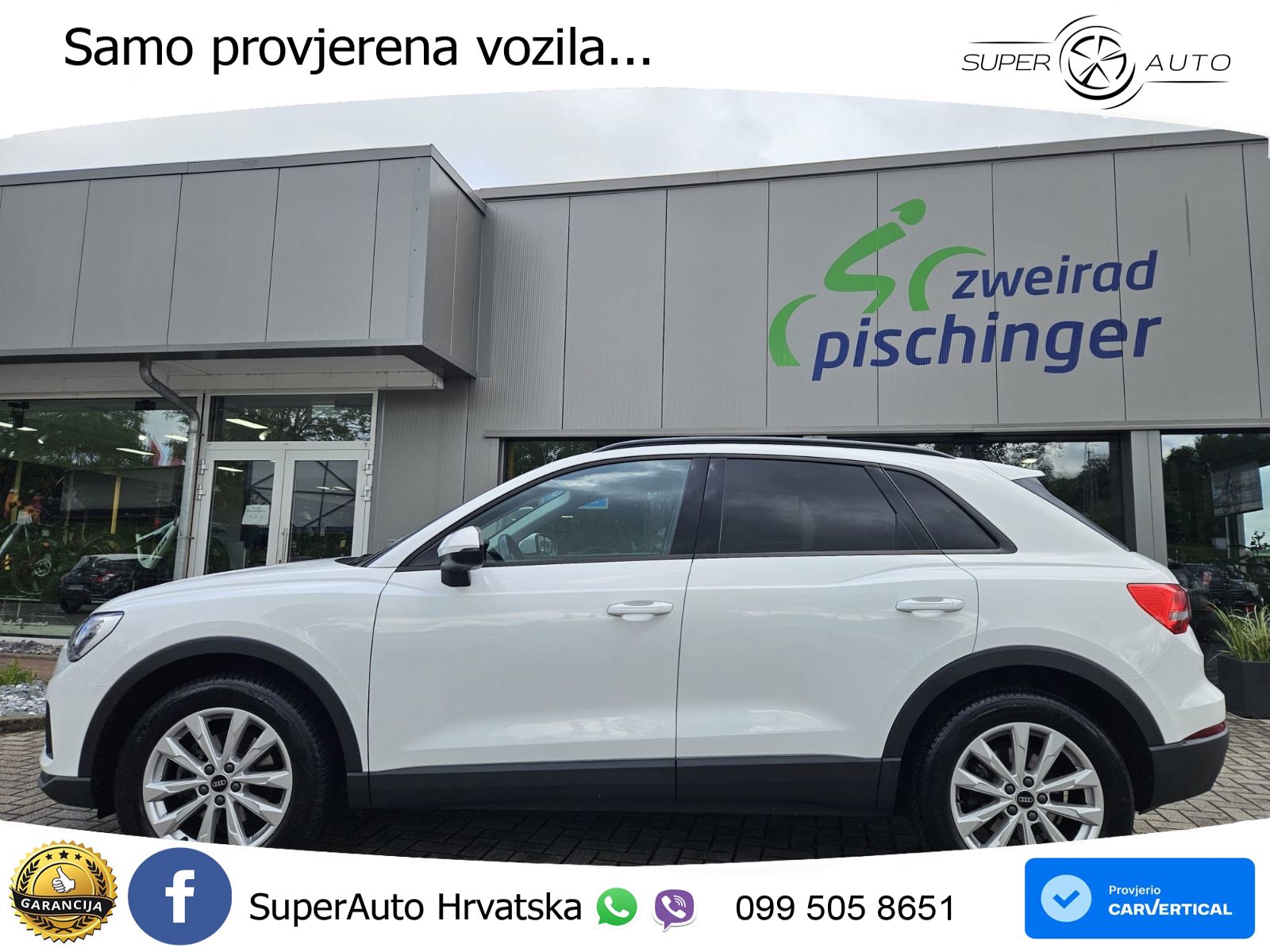 Audi Q3 35 TFSI (150 KS) LED+GR SJED+ACC