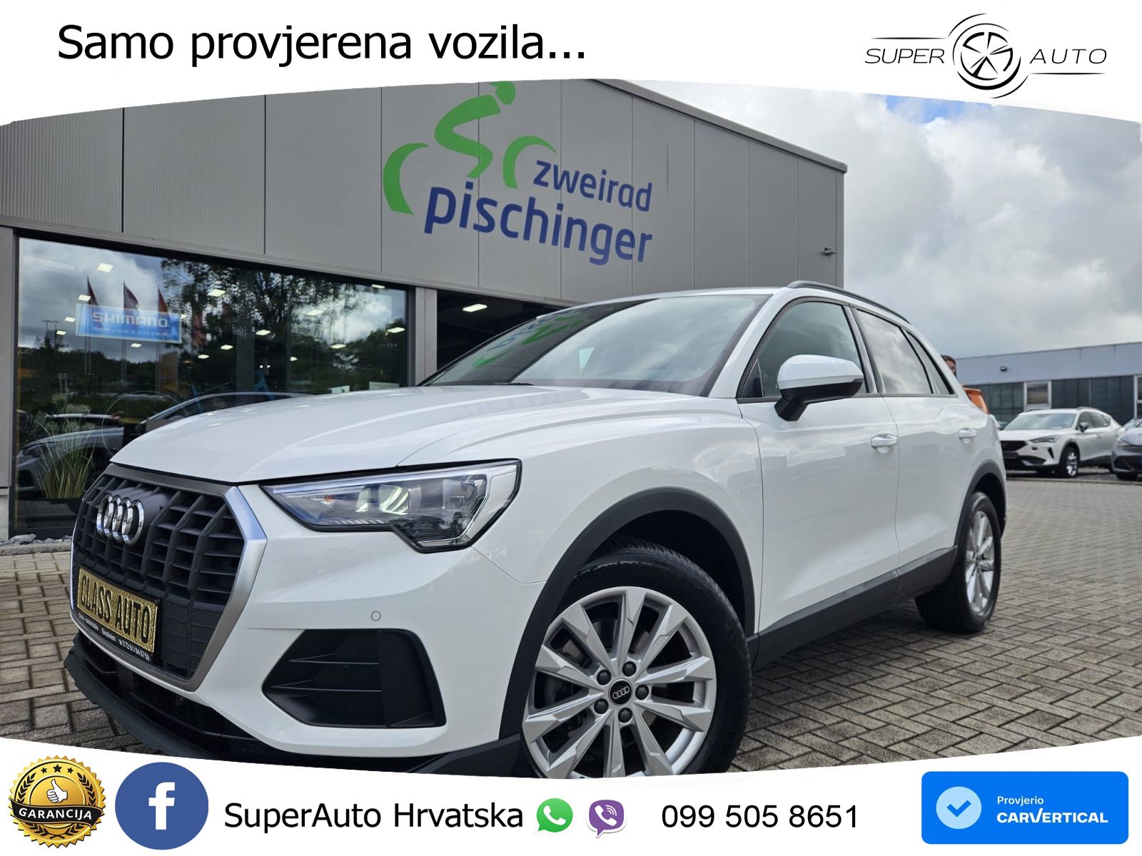 Audi Q3 35 TFSI (150 KS) LED+GR SJED+ACC