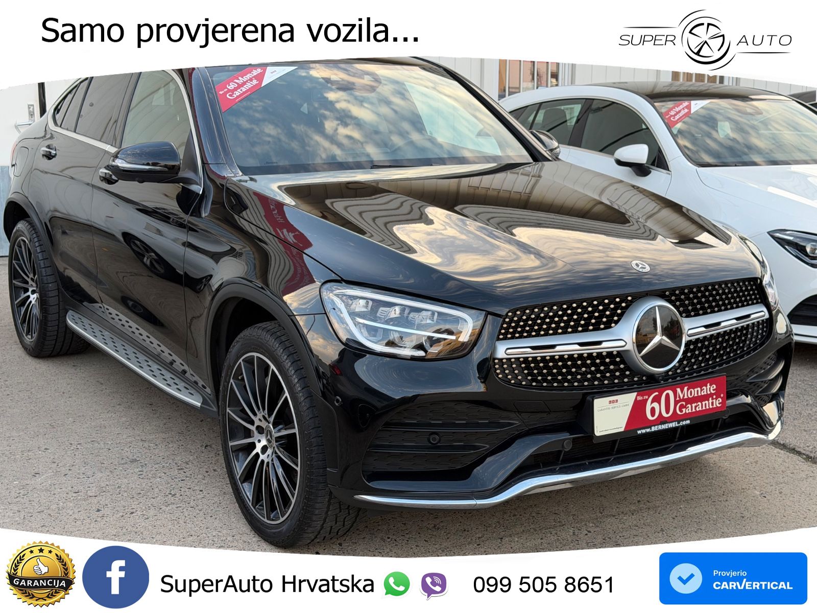 Mercedes GLC Coupe 300d (245 KS) 4MATIC G-TRONIC AMG ZRAČNI+ACC+GR SJED+360