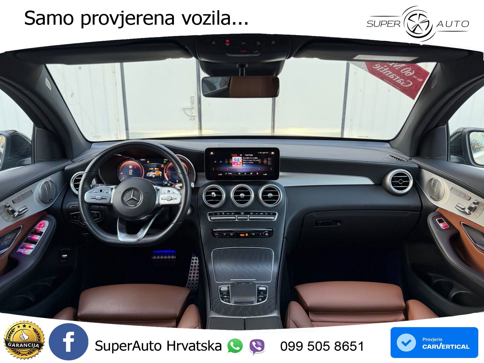 Mercedes GLC Coupe 300d (245 KS) 4MATIC G-TRONIC AMG ZRAČNI+ACC+GR SJED+360