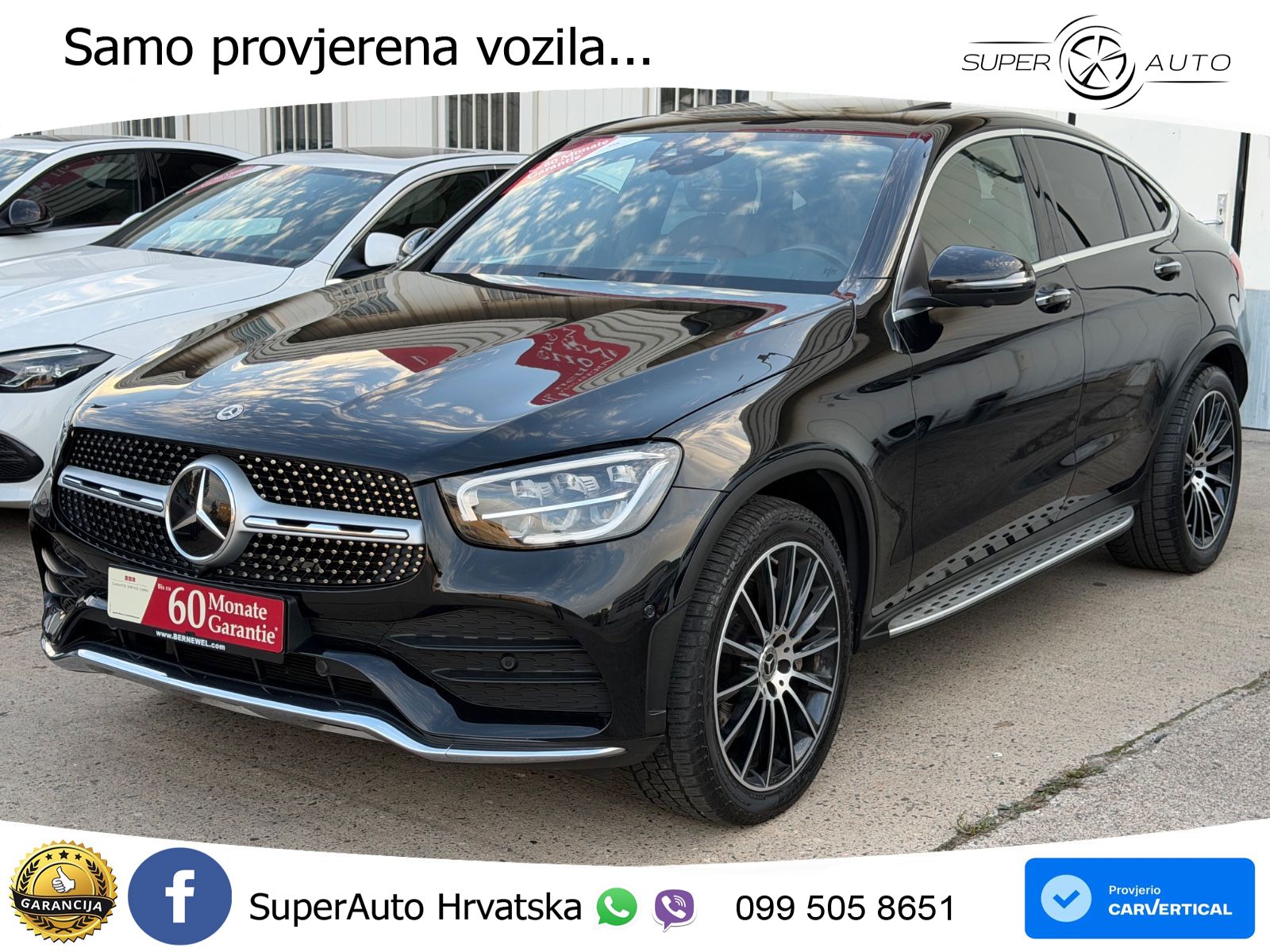 Mercedes GLC Coupe 300d (245 KS) 4MATIC G-TRONIC AMG ZRAČNI+ACC+GR SJED+360