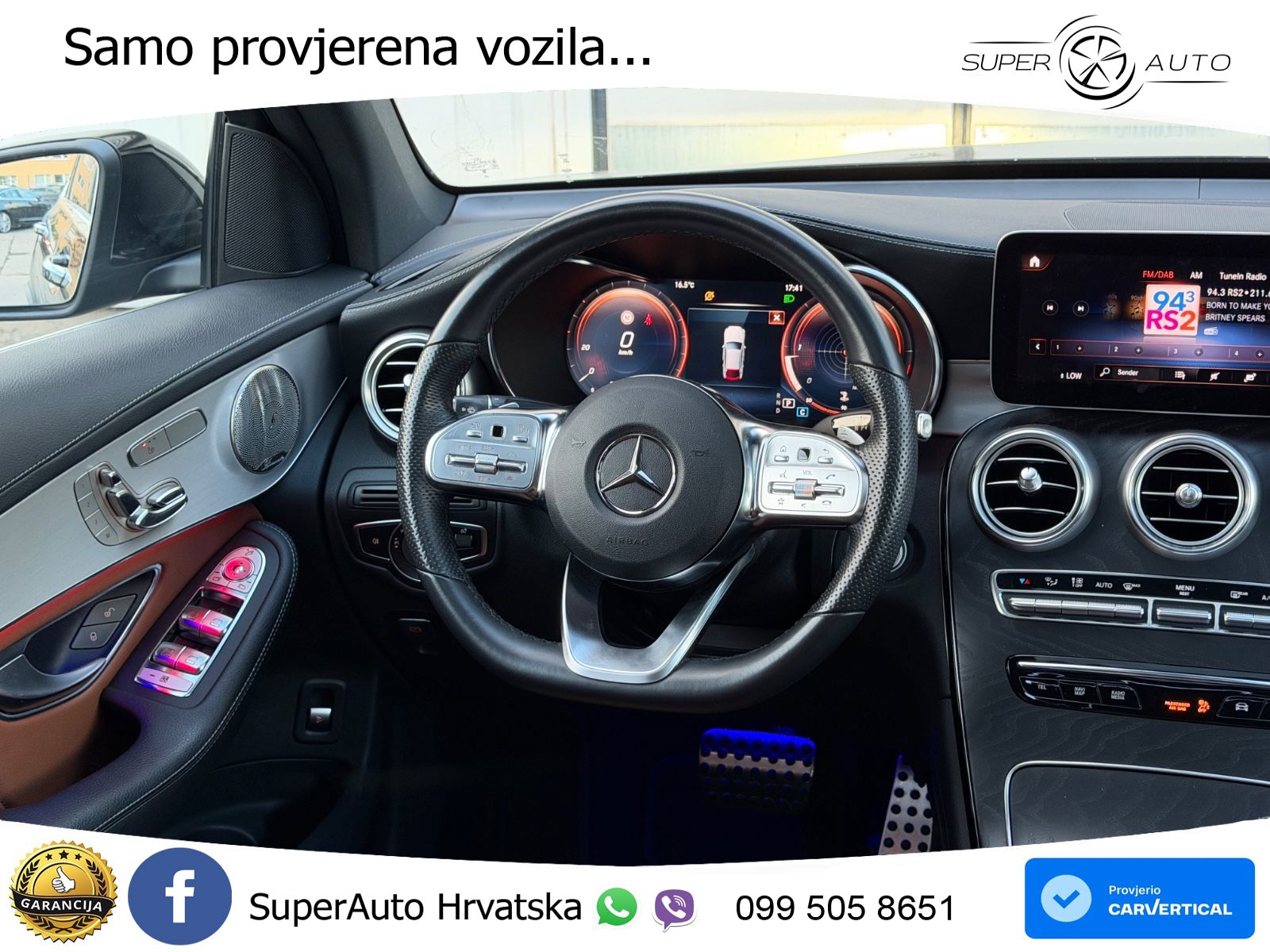 Mercedes GLC Coupe 300d (245 KS) 4MATIC G-TRONIC AMG ZRAČNI+ACC+GR SJED+360