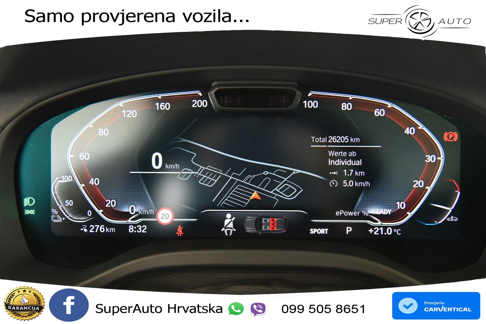 BMW iX3 80 kWh (286 KS) LED+GR SJED+ACC