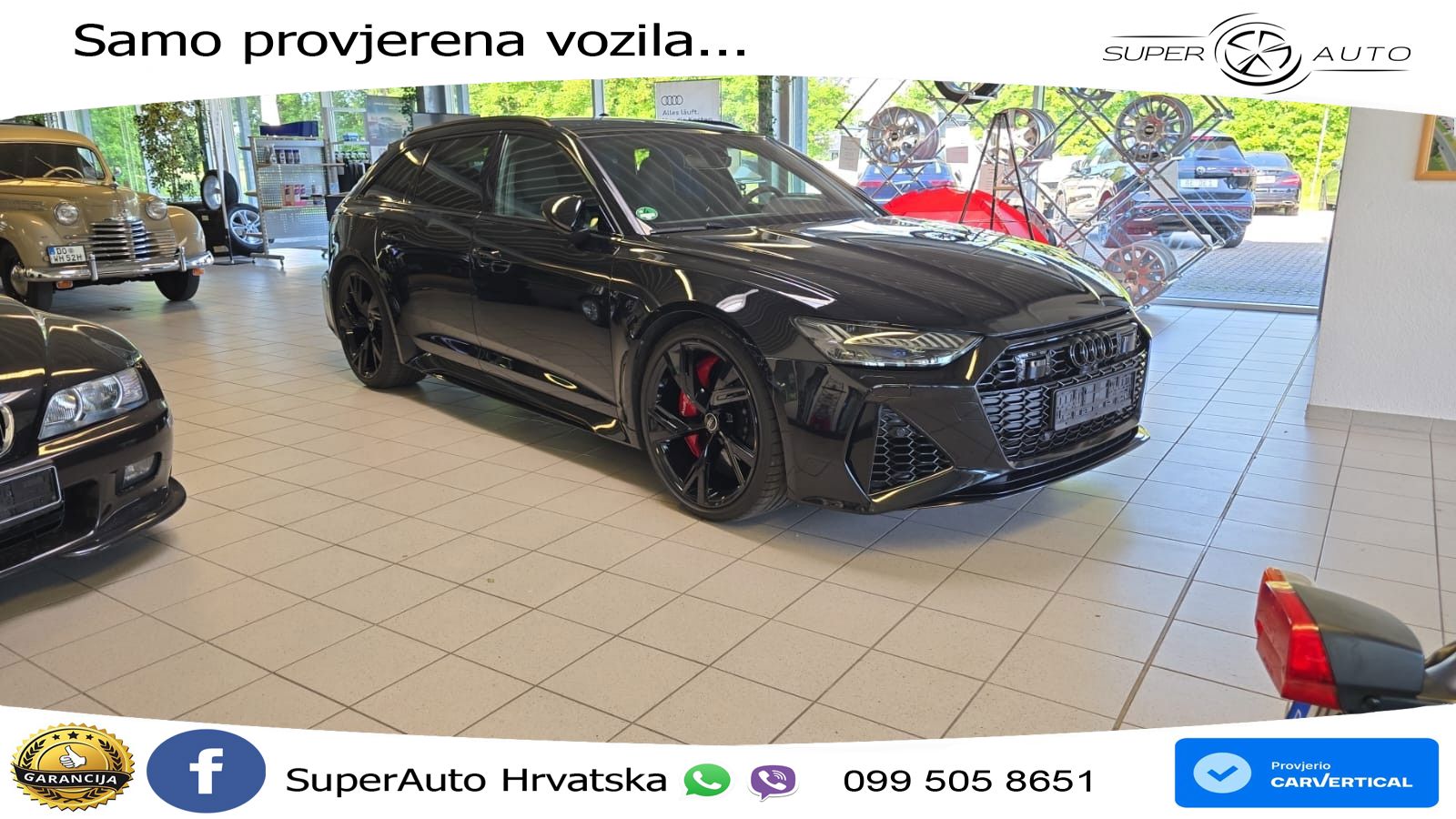 Audi RS6 Avant 4.0 TFSI V8 (600 KS) quattro Tiptronic LED+GR SJED+ACC