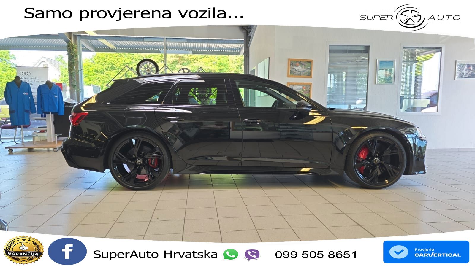 Audi RS6 Avant 4.0 TFSI V8 (600 KS) quattro Tiptronic LED+GR SJED+ACC