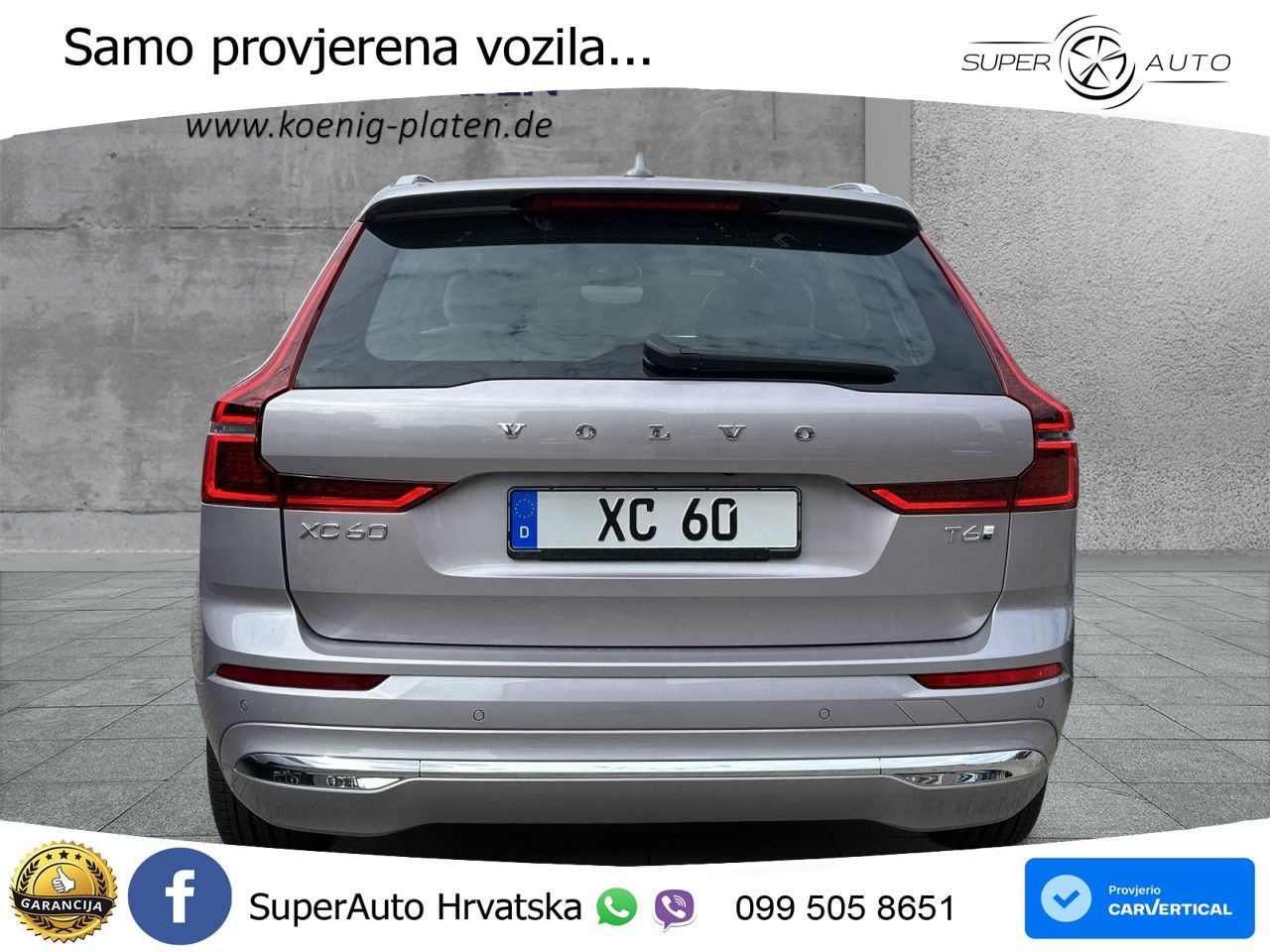 Volvo XC60 T6 AWD Geartronic LED+GR SJED+ACC