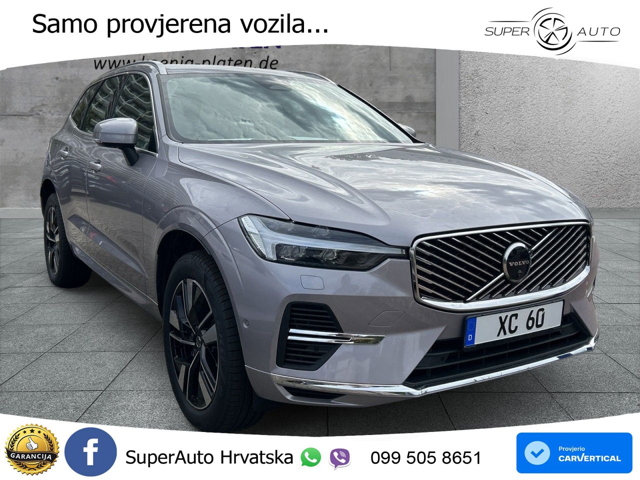 Volvo XC60 T6 AWD Geartronic LED+GR SJED+ACC