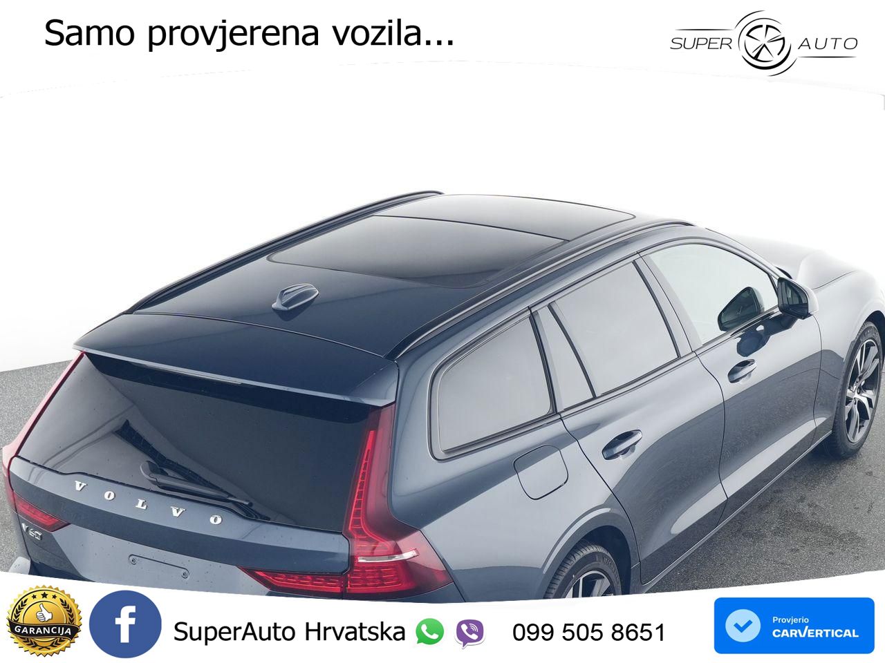 Volvo V60 2.0 B4 Benzin DCT ACC+HEAD+4xGR SJED+360+PANO