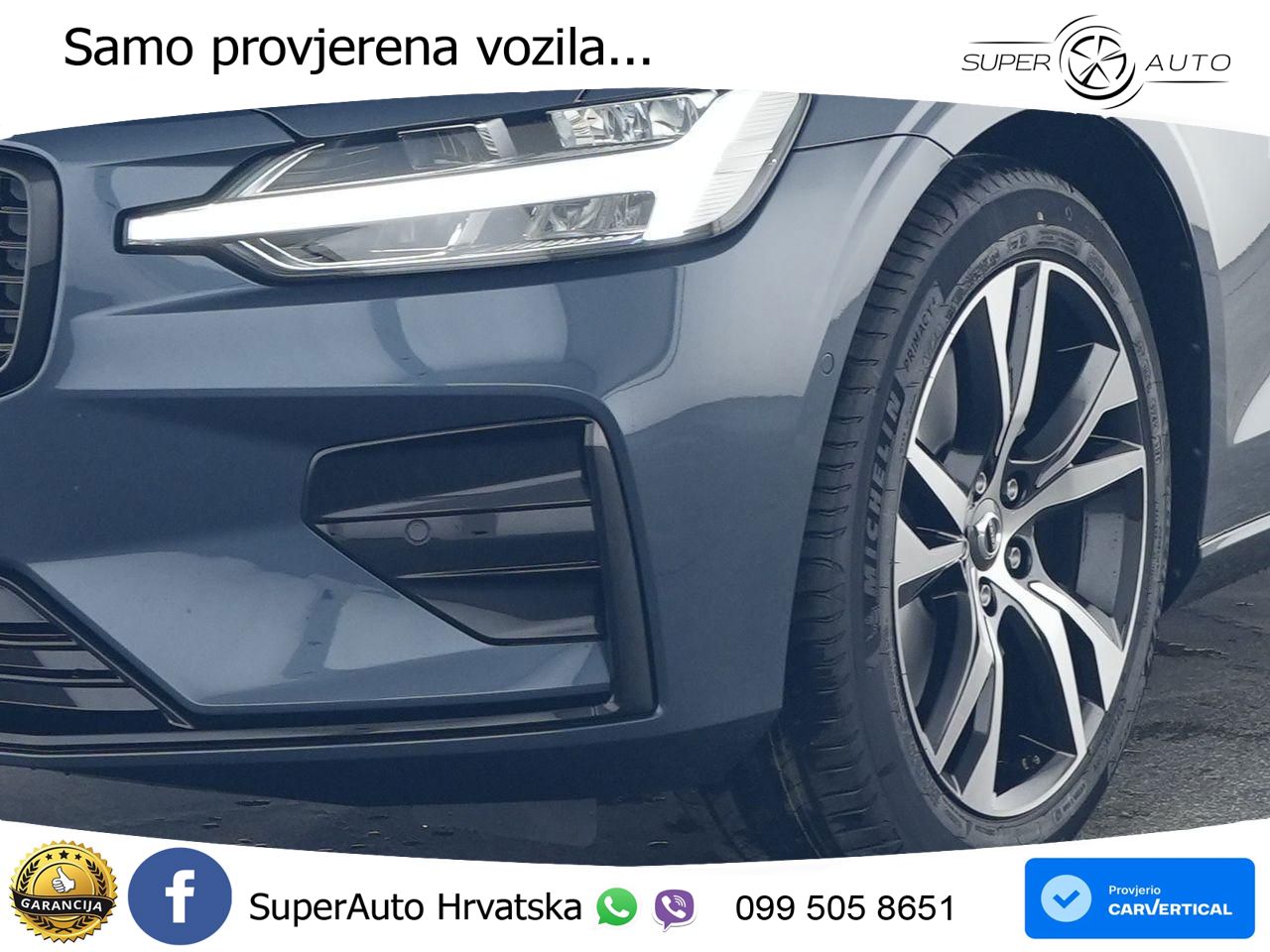 Volvo V60 2.0 B4 Benzin DCT ACC+HEAD+4xGR SJED+360+PANO