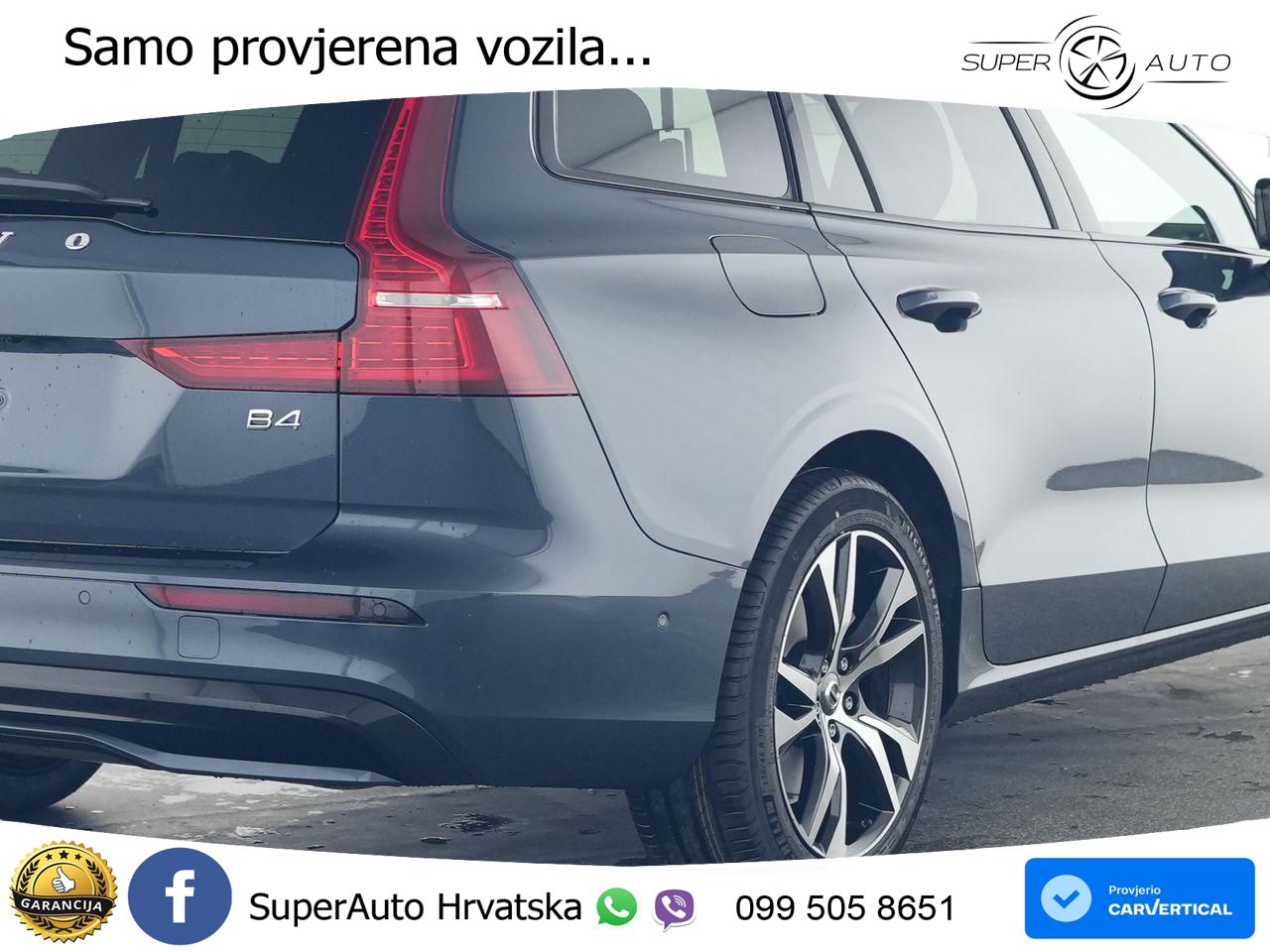 Volvo V60 2.0 B4 Benzin DCT ACC+HEAD+4xGR SJED+360+PANO