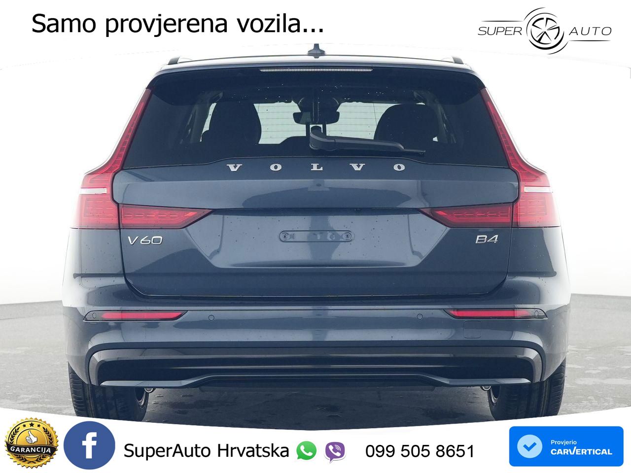 Volvo V60 2.0 B4 Benzin DCT ACC+HEAD+4xGR SJED+360+PANO
