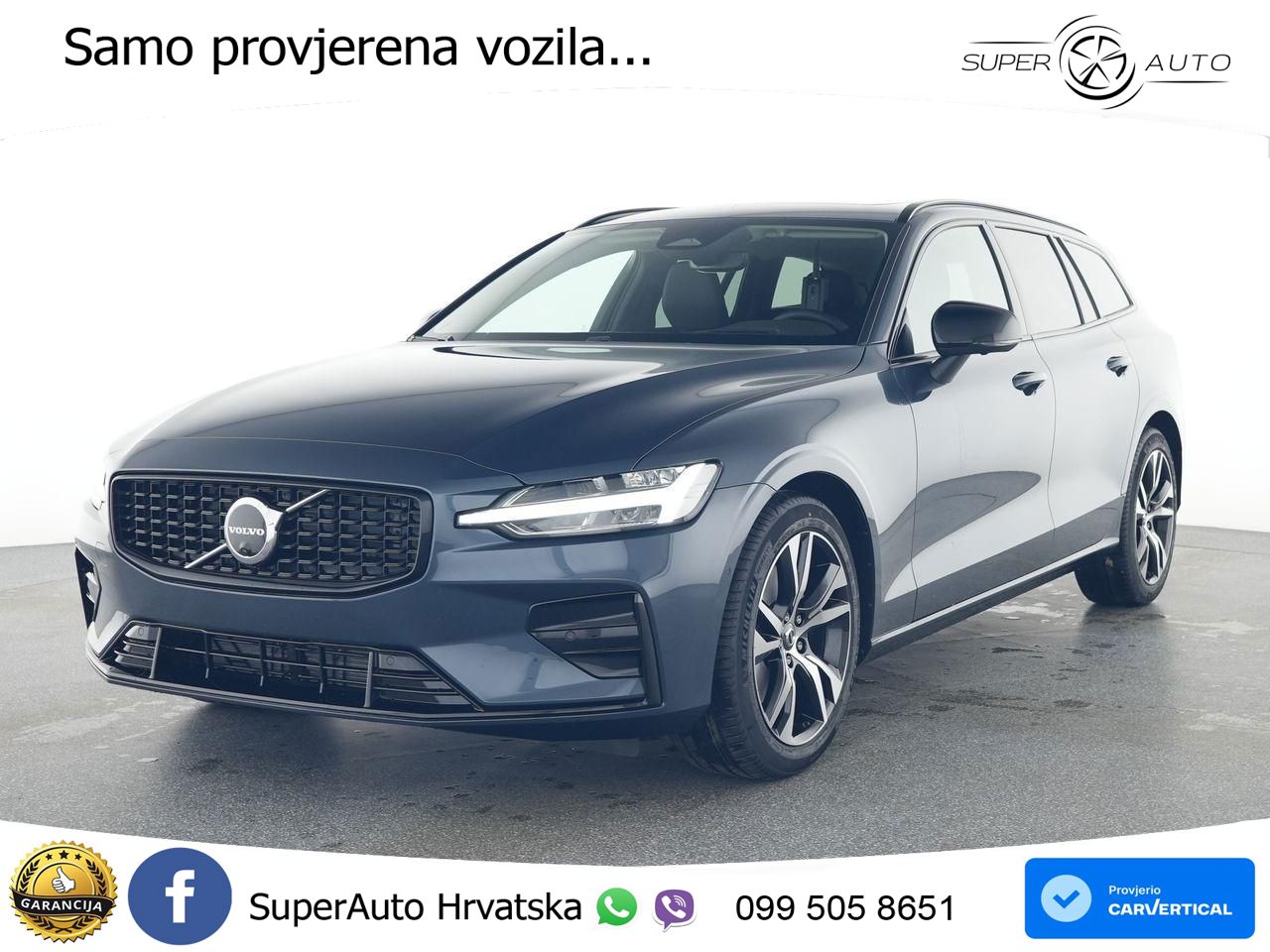 Volvo V60 2.0 B4 Benzin DCT ACC+HEAD+4xGR SJED+360+PANO