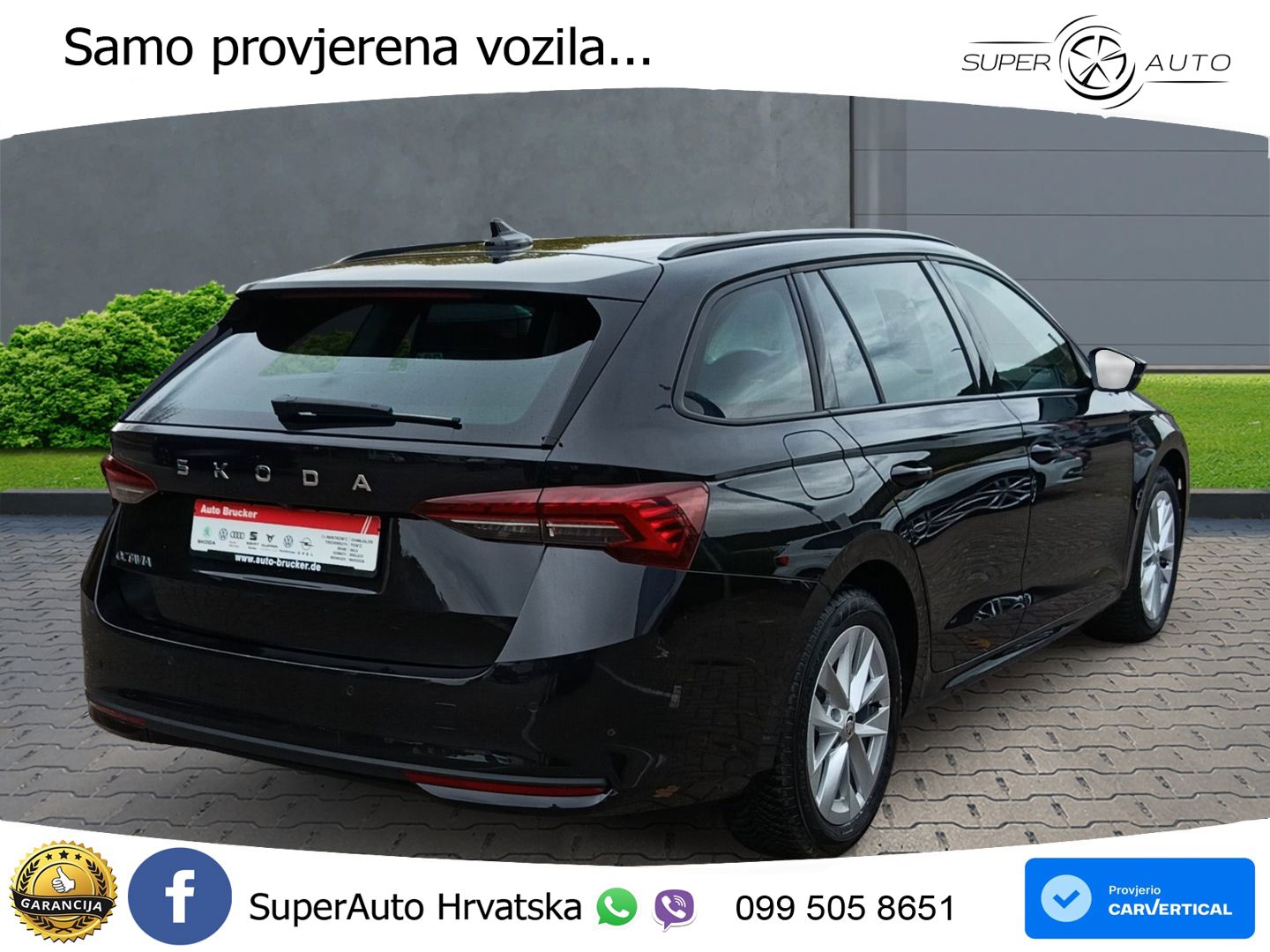 Škoda Octavia Combi 1.5 TSI (150 KS) DSG Selection MATRIX+GR SJED+KAM