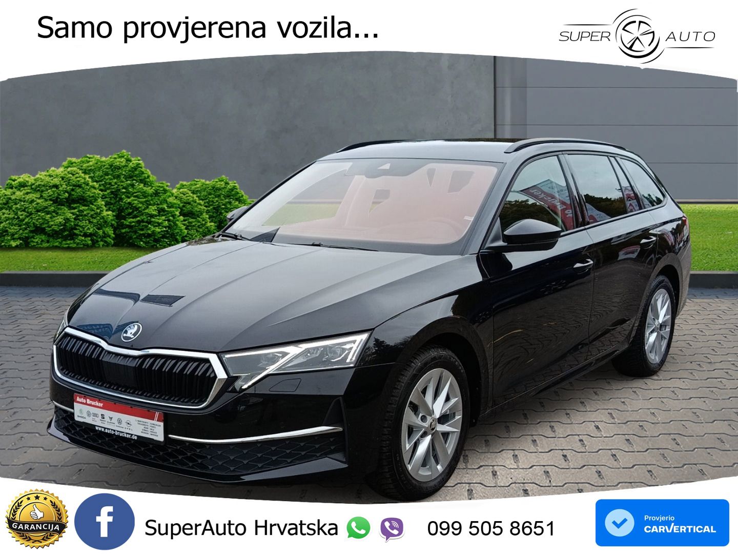 Škoda Octavia Combi 1.5 TSI (150 KS) DSG Selection MATRIX+GR SJED+KAM