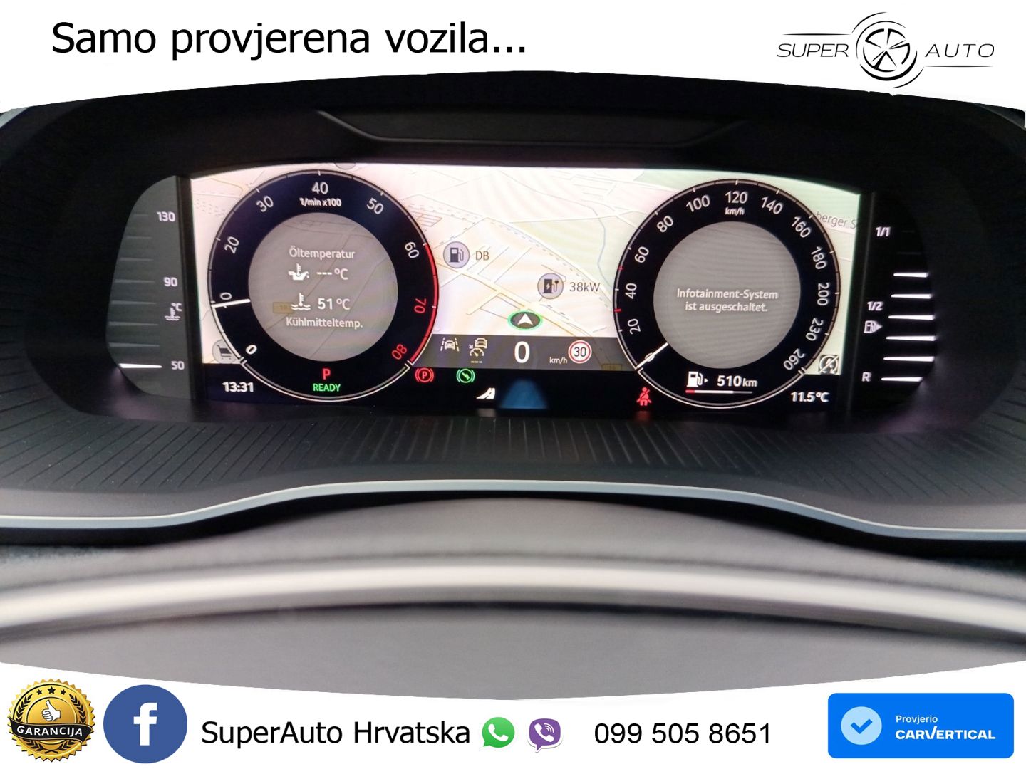 Škoda Octavia Combi 1.5 TSI (150 KS) DSG Selection MATRIX+GR SJED+KAM