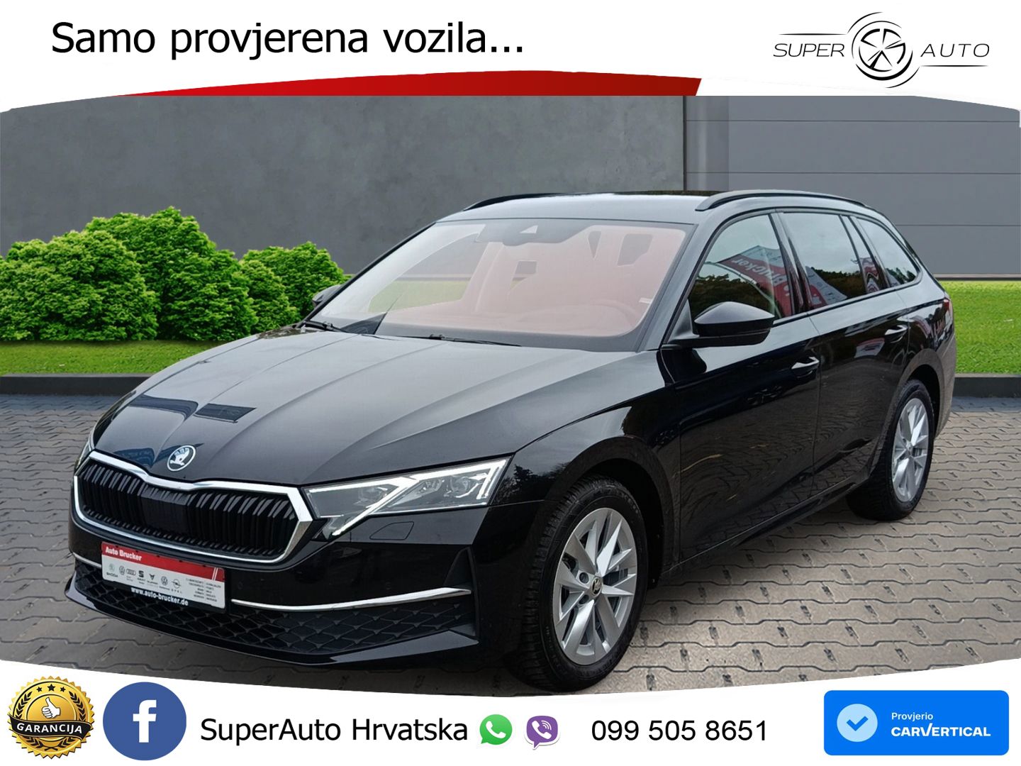 Škoda Octavia Combi 1.5 TSI (150 KS) DSG Selection MATRIX+GR SJED+KAM