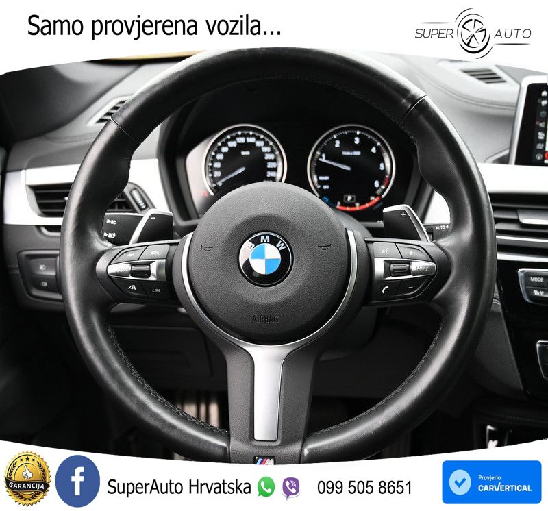 BMW X1 20d (190 KS) xDrive Steptronic M Sport LED+GR SJED+ACC