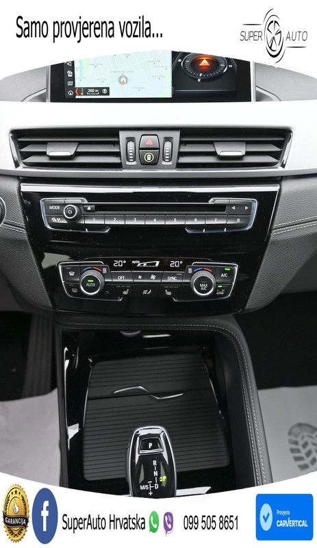 BMW X1 20d (190 KS) xDrive Steptronic M Sport LED+GR SJED+ACC