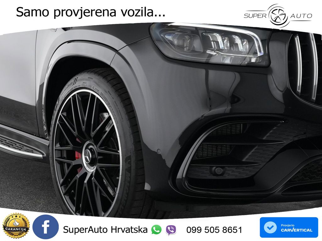 Mercedes-Benz GLS AMG GLS 63 V8 EQ Boost 4MATIC+ AMG SPEEDSHIFT TCT 9G ACC+HEAD+4xGR SJED+360+PANO
