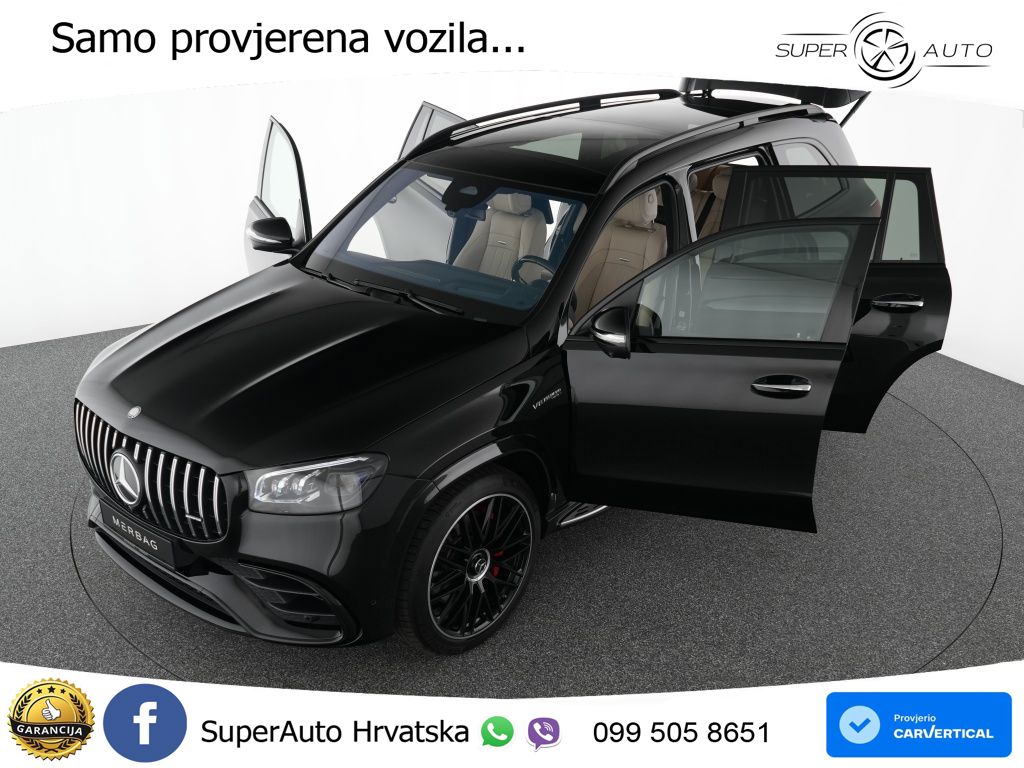 Mercedes-Benz GLS AMG GLS 63 V8 EQ Boost 4MATIC+ AMG SPEEDSHIFT TCT 9G ACC+HEAD+4xGR SJED+360+PANO