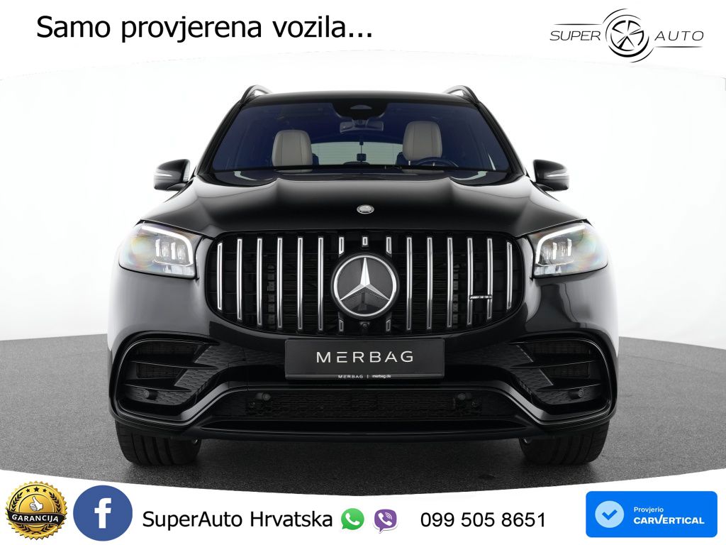 Mercedes-Benz GLS AMG GLS 63 V8 EQ Boost 4MATIC+ AMG SPEEDSHIFT TCT 9G ACC+HEAD+4xGR SJED+360+PANO