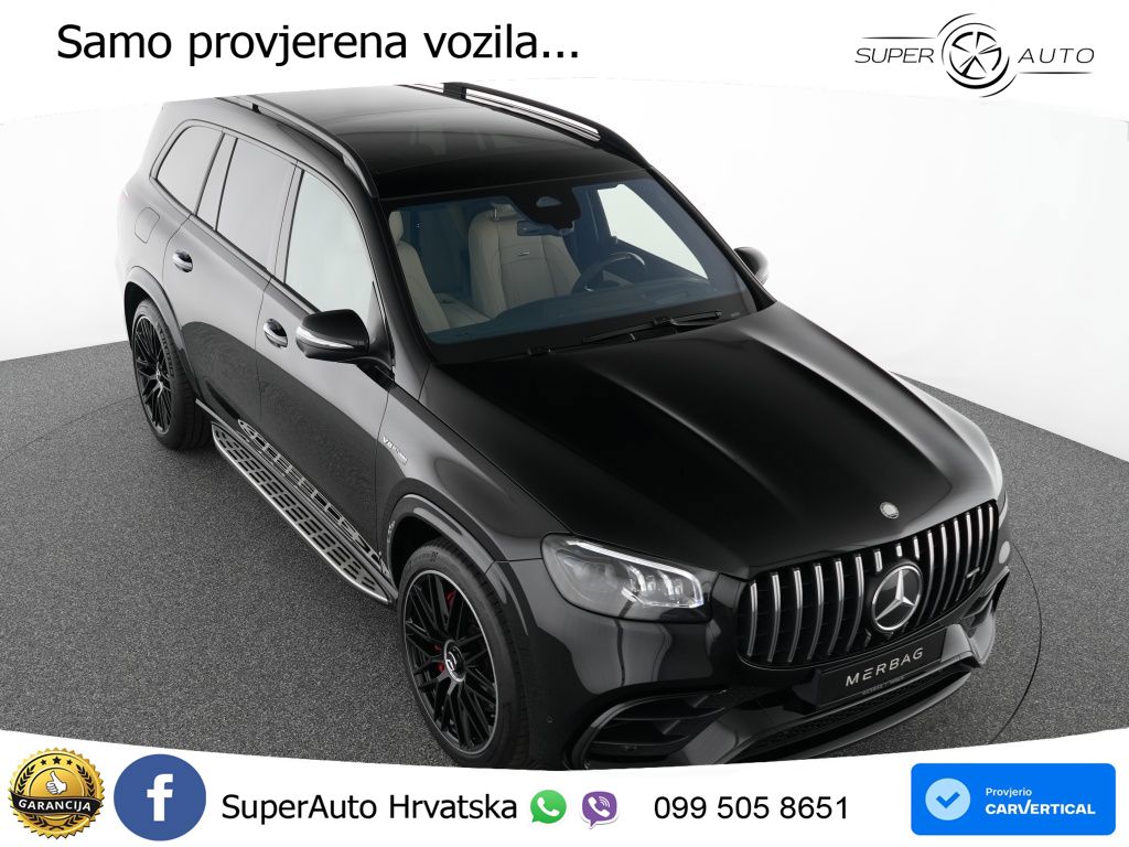 Mercedes-Benz GLS AMG GLS 63 V8 EQ Boost 4MATIC+ AMG SPEEDSHIFT TCT 9G ACC+HEAD+4xGR SJED+360+PANO