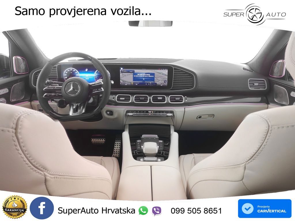Mercedes-Benz GLS AMG GLS 63 V8 EQ Boost 4MATIC+ AMG SPEEDSHIFT TCT 9G ACC+HEAD+4xGR SJED+360+PANO