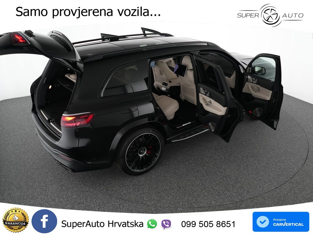 Mercedes-Benz GLS AMG GLS 63 V8 EQ Boost 4MATIC+ AMG SPEEDSHIFT TCT 9G ACC+HEAD+4xGR SJED+360+PANO
