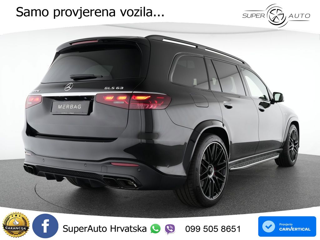 Mercedes-Benz GLS AMG GLS 63 V8 EQ Boost 4MATIC+ AMG SPEEDSHIFT TCT 9G ACC+HEAD+4xGR SJED+360+PANO