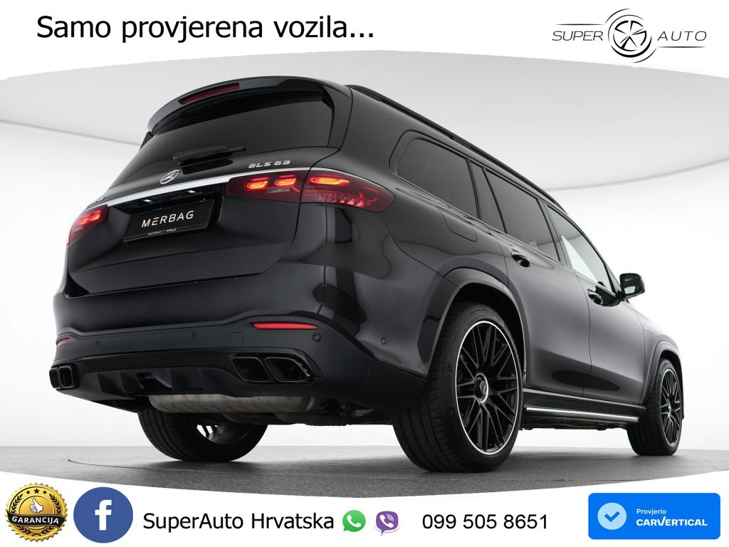 Mercedes-Benz GLS AMG GLS 63 V8 EQ Boost 4MATIC+ AMG SPEEDSHIFT TCT 9G ACC+HEAD+4xGR SJED+360+PANO