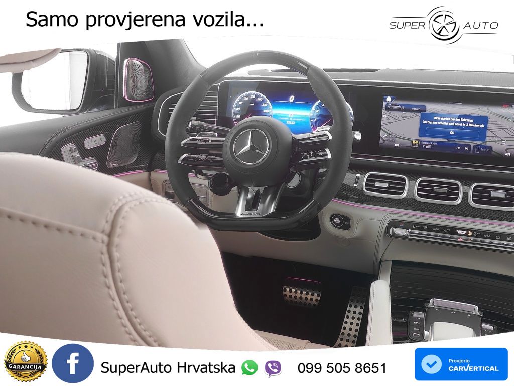 Mercedes-Benz GLS AMG GLS 63 V8 EQ Boost 4MATIC+ AMG SPEEDSHIFT TCT 9G ACC+HEAD+4xGR SJED+360+PANO