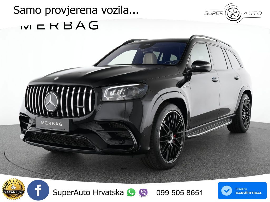 Mercedes-Benz GLS AMG GLS 63 V8 EQ Boost 4MATIC+ AMG SPEEDSHIFT TCT 9G ACC+HEAD+4xGR SJED+360+PANO