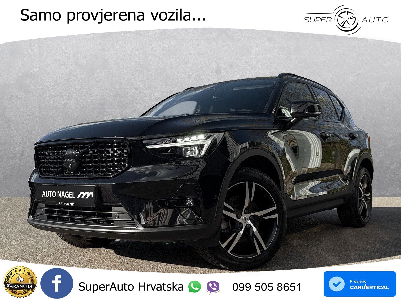Volvo XC40 2.0 B3 163 KS Automatic LED+GR SJED+ACC