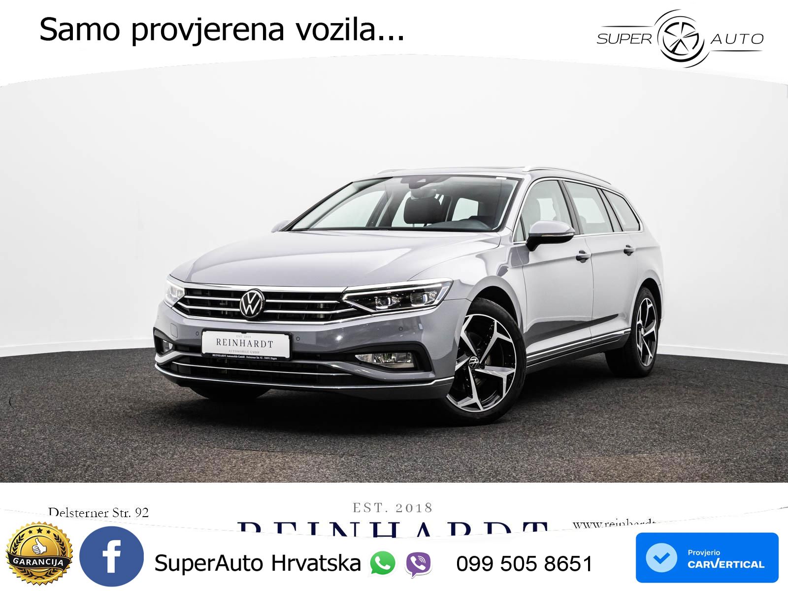 Volkswagen Passat Variant 2.0 TDI (150 KS) Elegance LED+GR SJED+ACC