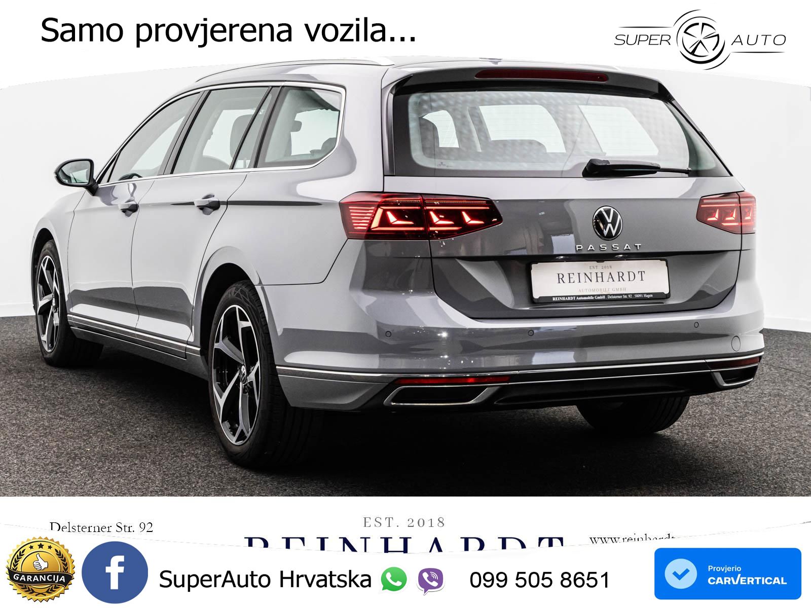 Volkswagen Passat Variant 2.0 TDI (150 KS) Elegance LED+GR SJED+ACC