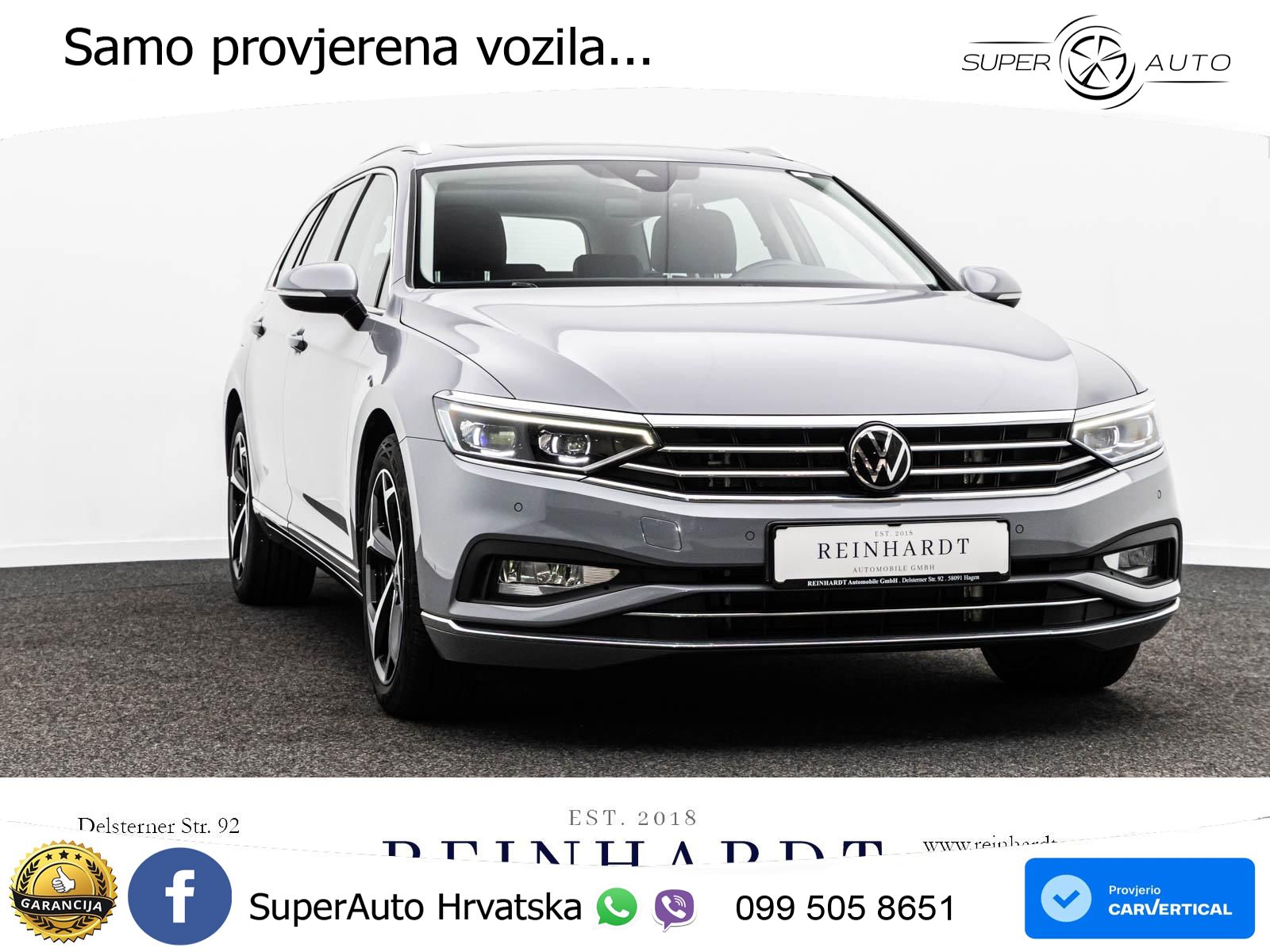 Volkswagen Passat Variant 2.0 TDI (150 KS) Elegance LED+GR SJED+ACC