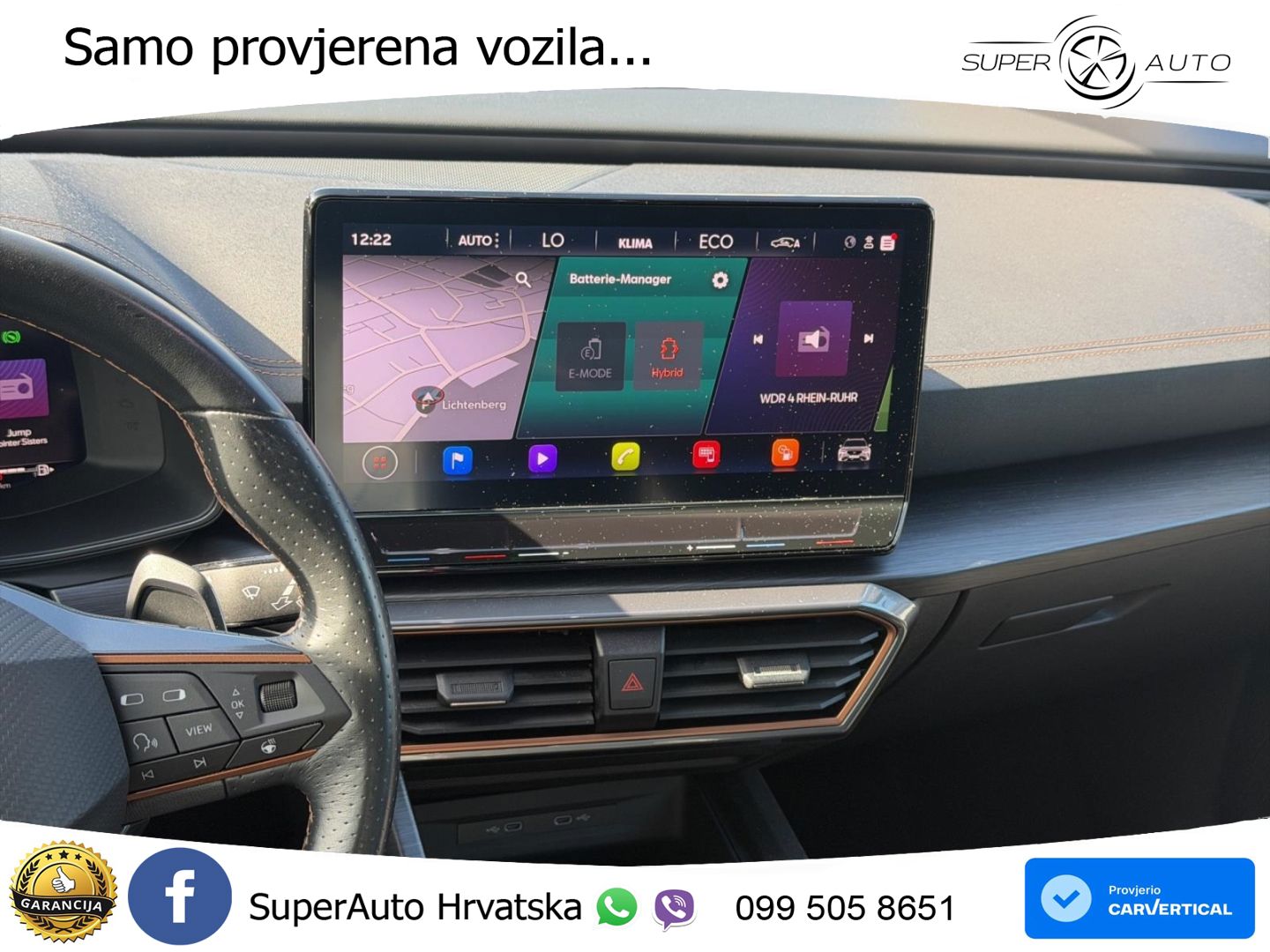 Cupra Formentor 1.4 TSI (204 KS) e-Hybrid DSG LED+ACC